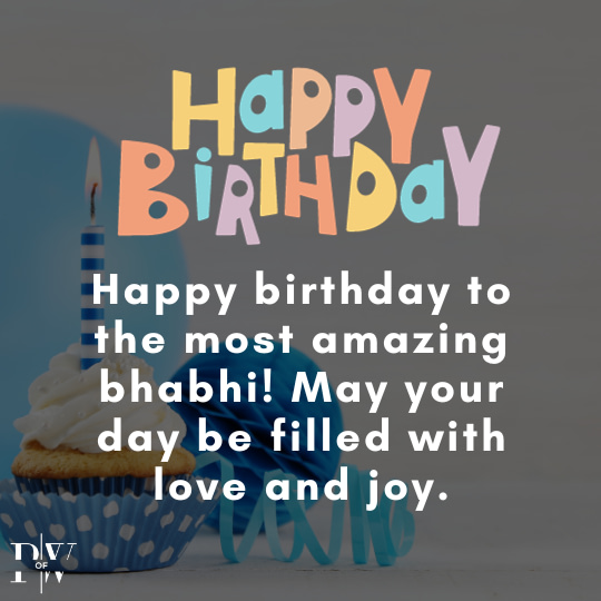 Happy Birthday Wishes For Bhabhi Images